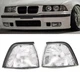 2PCS Front Left Right Side Corner Turn Signal Light Lamp For BMW E36 3 1992-1998