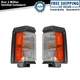 Corner Marker Light Set Fits 1988-1989 Nissan D21 1988-1995 Pathfinder