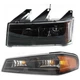 Headlight & Corner Light Kit Left for 2007-2012 Chevrolet Colorado LT, WT Headlight & Corner Light Kit Left for 2007-2012 Chevrolet Colorado LT, WT
