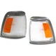 Corner Light Set For 1992-1995 Toyota Pickup with Bulb Driver and Passenger Side