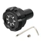 Billet Aluminum Headlight Knob For Ford F-150 F-250 F-350 Bronco 1992-1996 Black