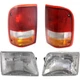 Tail Lights + Headlight Set Halogen For 1993-1997 Ford Ranger