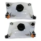 PAIR OF HEADLIGHTS FITS MAZDA B4000 TROY LEE PICKUP 2000 ZZP051030B ZZP051040B