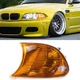 Front Left Turn Signal Light With Yellow Lens Fit BMW E46 3-Series 2DR 2000-2001