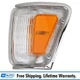 Left Corner Light Chrome Fits 1990-1991 Toyota 4Runner 1989-1991 Pickup
