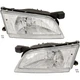 Headlight Set For 98-99 Nissan Altima Left & Right with Bulb NI2503123 NI2502123