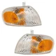 OEM Grade Front Turn Signal Light Pair 98-02 Chevy Prizm Base 1.8L 94857193
