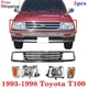 For 1993-1998 Toyota T100 Pickup Silver Gray Grille Headlight Signal Light Set 5