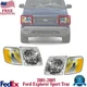 4New Headlight & Corner Lights Assembly For 2001-2005 Ford Explorer Sport Trac