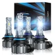 Marsauto 9005/HB3 9006/HB4 Fog Light Bulbs Combo, 60000LM Super Brighter 6000...