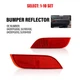 Rear Bumper Reflector Set Fits Subaru Crosstrek Impreza WRX XV 2008-2017 2-20x