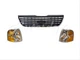 For 02-03 FORD EXPLORER XLS/XLT GRILLE CHR PARK LIGHT 3 PCS