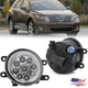 Clear Lens LED Front Bumper Fog Light Lamp For Toyota Venza 2009-14 Replacement