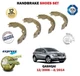 FOR NISSAN QASHQAI / + 2 1.5 1.6 2.0 2006-2014 NEW REAR HAND BRAKE SHOES SET
