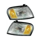 Set of 2 Driver and Passenger Side Corner Lamp Assembly Fits Nissan 200SX Sentra