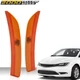 Fit For 2015-2017 Chrysler 200 Amber Side Marker Light Front LH&RH Side Pair