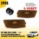 Amber Lens Front Side Marker Light Lamp Housings For 2010-2014 VW MK6 Golf GTI