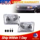 For Ford Ranger 1993-1997 Headlight Driver and Passenger Side Pair FO2502119