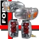98 99 00 01 Ford Explorer Headlights Corner Signal + Tail Lights Set