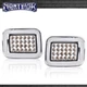 Fit For 03-09 Hummer H2 Clear Lens LED Front Turn Signal Light Parking Lamp