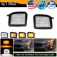 Clear Sequential LED DRL Turn Signal Lights For Subaru WRX STI 15-17 WRX 15-21