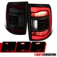 Fit 2013-2018 Dodge Ram 2500 3500  Black Smoke LED Tail Lights Sequential Signal