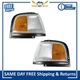New Turn Signal Side Corner Marker Light Pair For 1987-1996 Olds Cutlass Ciera