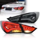 Vland For 2011-2014 Hyundai Sonata Full LED Tail Lights Smoked Lens Rear Lamps
