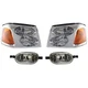 Corner Light & Headlight Kit Halogen for 2005-2009 GMC Envoy Denali