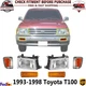 Front Headlight with Corner & Signal Light LH+RH Side For 1993-98 Toyota T100