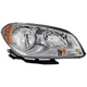 Eagle Eyes GM480-B001R Right Headlight Assembly For 08-12 Chevrolet Malibu