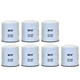 WIX Set of 7 Engine Oil Filters Spin-On For Chevy G30 Peugeot 304 404 504 505