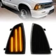 Corner Light Assembly for Chevy Blazer S10 19941997, Smoked Lens, Dual Set