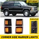 Dynamic LED Corner Side Marker Lights 5977460 For Chevy C/K 1500 2500 3500 E