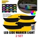 NA1J-51-5J0C LED Side Marker RGB Lights 8X Front Rear Fits Mazda Miata MX5 16-22