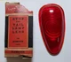 1941 PLYMOUTH Tail Light LAMP Lens Ruby Red Glass Part T-369  Original Box NOS