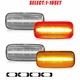Clear LED Side Marker Lights For 10-18 Dodge RAM 2500 3500 Dually Bed 4-20X