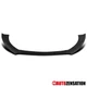 Fit 2015-2017 Ford Mustang 3PC Style Black Front Bumper Lips Spolier Cover Trim