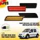 Front Rear LED Amber Red Side Marker Lights For Ford Transit Connect 2010-2013