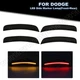 Smoked Lens Front & Rear Bumper LED Side Marker Lights For 2013-2017 Dodge Viper