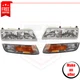 Headlights and Corner Lights Kit 4 pc for 95-97 Mercury Grand Marquis GS, LS