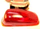 1941 PLYMOUTH DELUXE TAIL LIGHT LENS NEW NORS RUBY GLASS-NICE!!