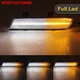 For 91-96 Chevy Corvette C4 LED Front Side Marker Light Turn Signal Parking Lamp