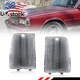 2PCS Clear Lens Front Corner Side Marker Lights For 1987-1990 Chevrolet Caprice