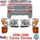 Headlight Assembly Kit + Turn Signal Lights LH & RH For 1998-2000 Toyota Tacoma