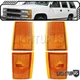 Combo Halogen 4-Piece for CHEVROLET GMC 88-93 C K PICKUP TRUCK