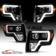 2009-2014 Ford F150 Truck LED Bar Square Projector Halogen Bulb Included