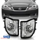 For 2006-2010 Lexus IS250 IS350 Bumper Fog Light Lamp Clear W/Bulbs Left+Right