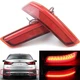 2x LED Red Bumper Reflector Turn Signal Stop Brake Lights For Lexus GS ES GS-F
