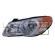 One New TYC Headlight Assembly Left 20681290 921012H051 for Hyundai